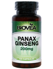 GINSENG (PANAX) 200mg 120 Capsules 
