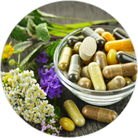 Vitaminas e Suplementos logotipo